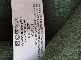 Jersey cuello alto MAS FASHION verde