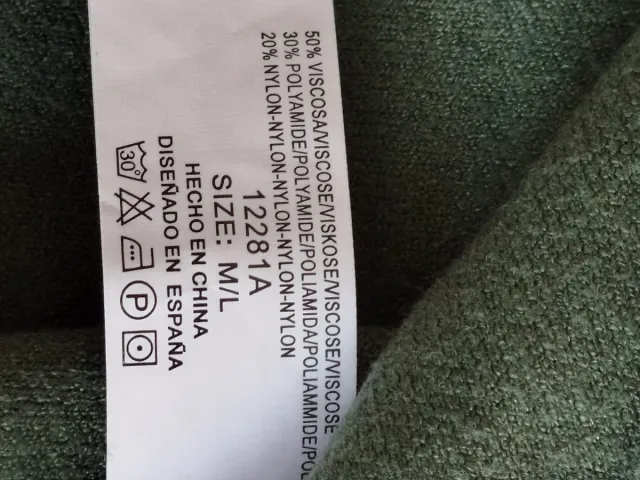 Jersey cuello alto MAS FASHION verde