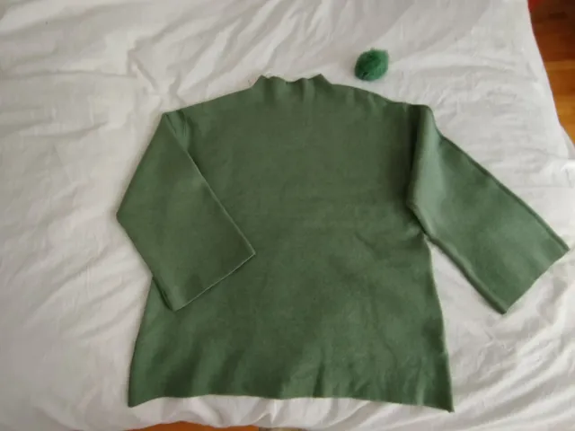 Jersey cuello alto MAS FASHION verde