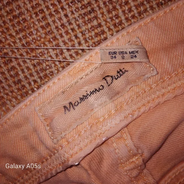 Pantalón Massimo Dutti color salmón