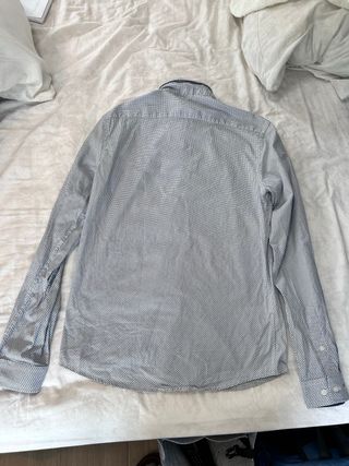 Camisa de vestir estampada hombre