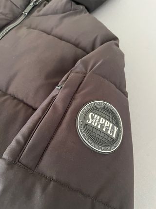 Abrigo acolchado Supply negro 14 años