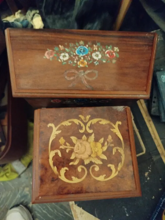 Joyero artesanal de madera