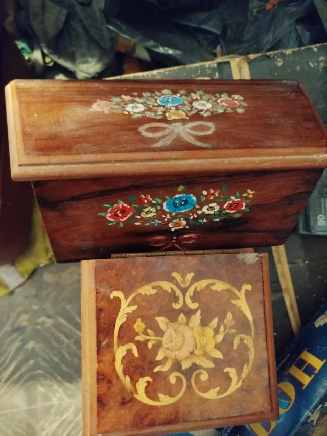 Joyero artesanal de madera