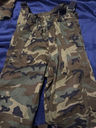 Traje Intemperie Militar - Talla 1