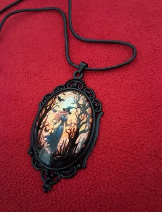 Collar Gótico Bruja del Pantano