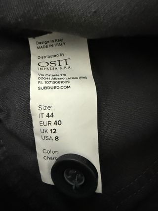 Pantaloni cargo Subdued grigi