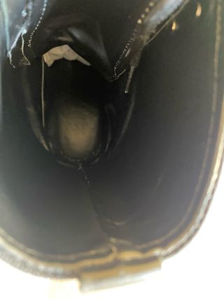 Stivaletti OXS Pelle/Nylon Neri con Lacci