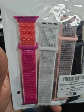 5 Correas Tela Apple Watch 38-40mm