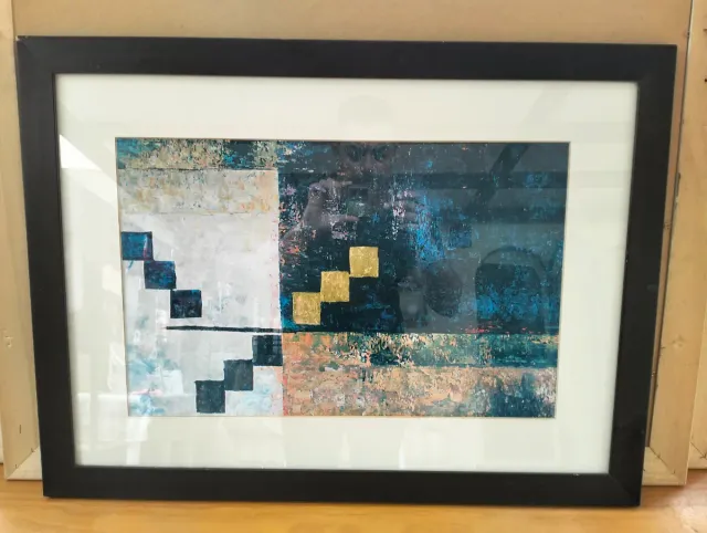 Quadro abstrato moderno