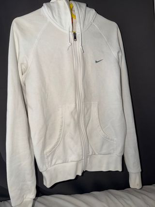 Sudadera Nike Blanca Mujer