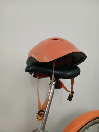 Bicicleta de Decathlon Riverside color Rosa