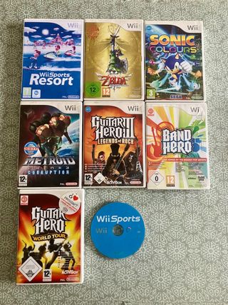 Nintendo wii con juegos