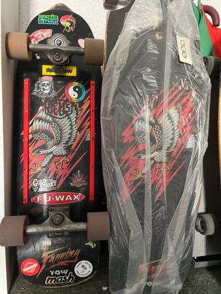 Surfskate YOW Fanning Falcon Nero