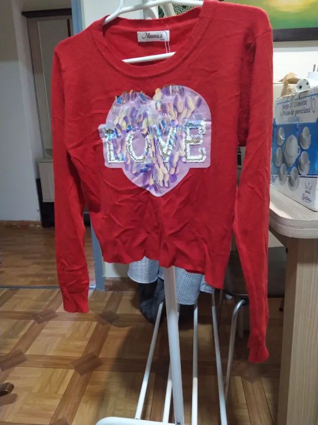 Jersey juvenil Moonica corazón LOVE