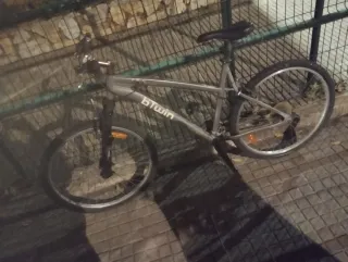Bicicleta BTWIN Gris