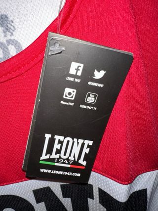Camiseta Tirantes Boxeo Leone
