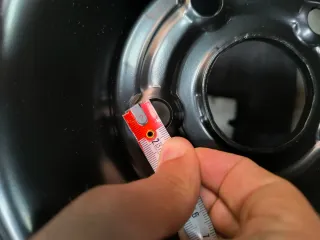 Rueda de repuesto coche tipo galleta 115/70R16