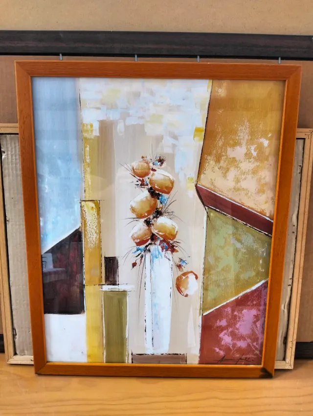 2 Quadros abstratos modernos