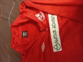 Sudadera Umbro UD Logroñés Roja