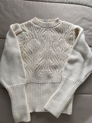 LOTE di 6 maglioni e cappotti in maglia