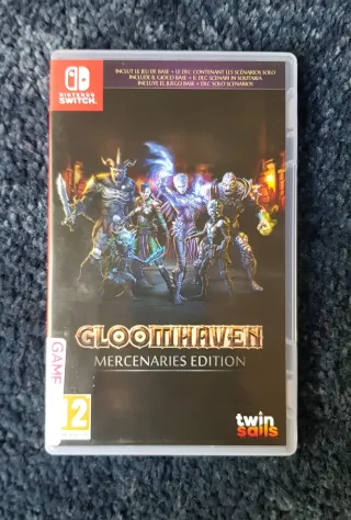 GLOOMHAVEN MERCENARIES EDITION. NINTENDO SWITCH.