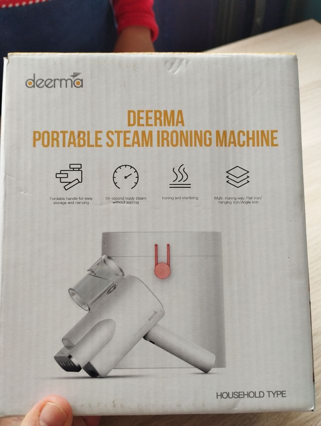 Plancha de vapor portátil Deerma