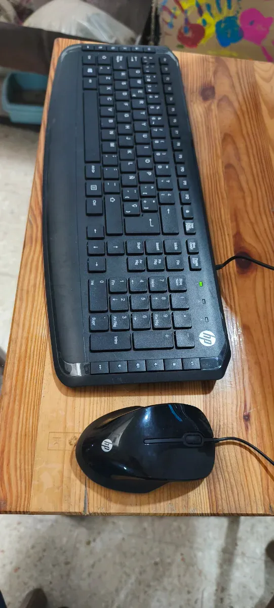 Teclado y Ratón HP Negro