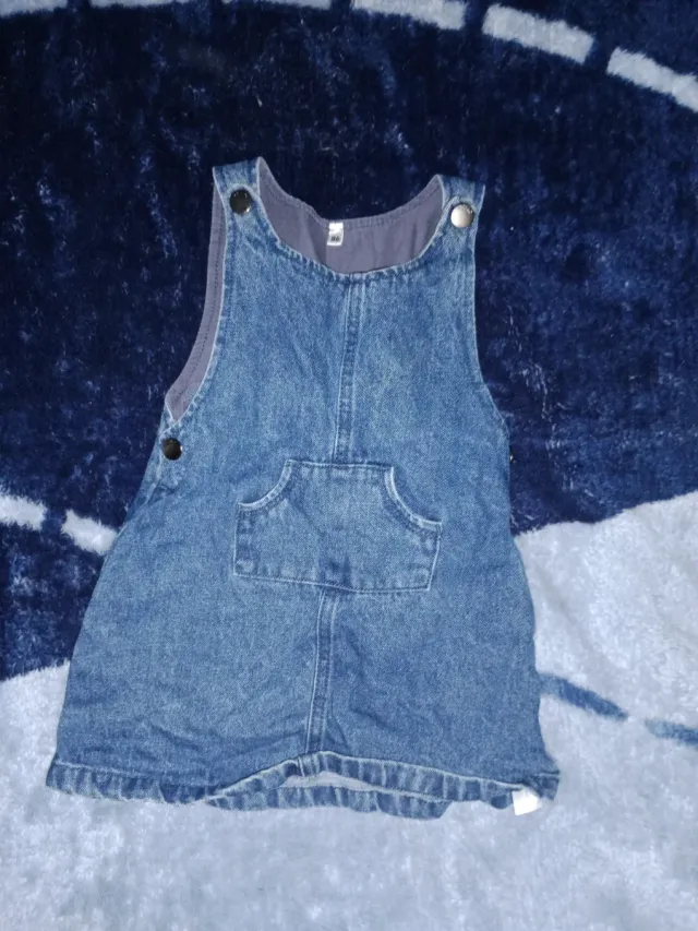 Vestido tejano infantil