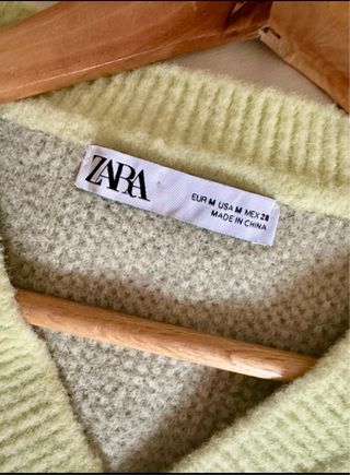 Chaleco de lana con rombos