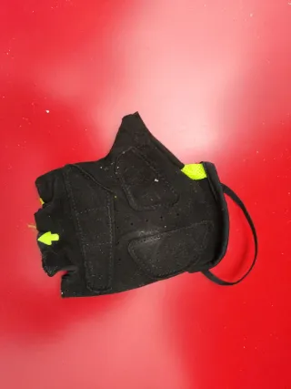 *Guantes Ciclismo Niño Btwin Amarillo/Negro