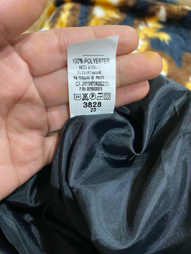 Abrigo negro doble botonadura