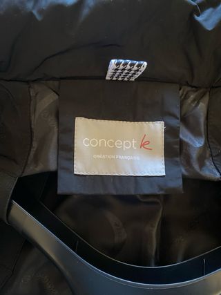 Cappotto Concept k con pelliccia nuovo