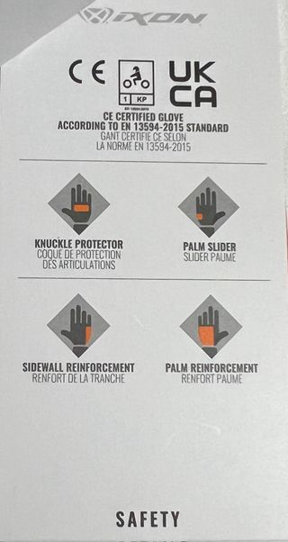 Guantes Moto Ixon RS Rise Air Negros