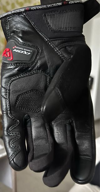 Guantes Moto Ixon RS Rise Air Negros