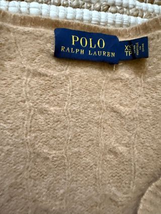 Jersey Polo Ralph Lauren Cable Knit Talla XS