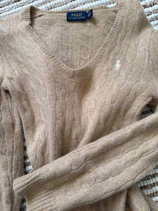 Jersey Polo Ralph Lauren Cable Knit Talla XS