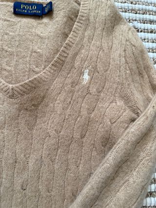 Jersey Polo Ralph Lauren Cable Knit Talla XS