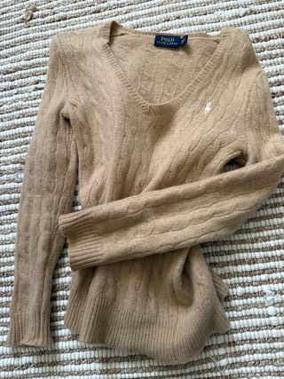 Jersey Polo Ralph Lauren Cable Knit Talla XS
