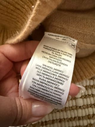 Jersey Polo Ralph Lauren Cable Knit Talla XS