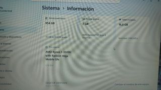 Portatil Acer Aspire 3 A315-23 series