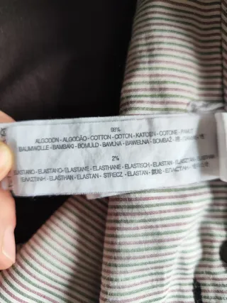 Pantalón Massimo Dutti Marrón Mujer