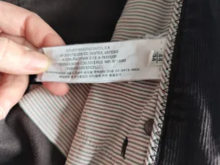 Pantalón Massimo Dutti Marrón Mujer