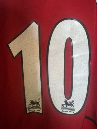 Camiseta Manchester United 2002 Nike Roja
