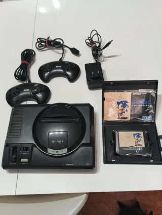 Console Sega Mega Drive Nera + Sonic