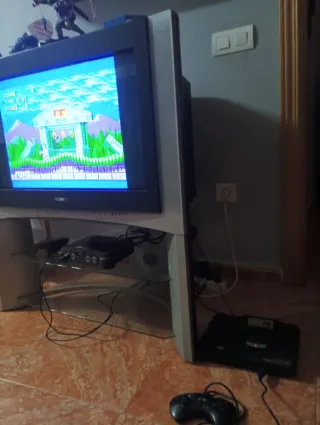 Console Sega Mega Drive Nera + Sonic