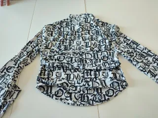 Camisa estampada manga larga