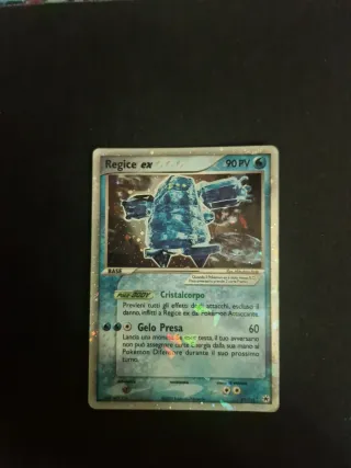 Regice ex Vintage Carta Pokémon