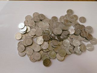 153 monete da Lire 2 Ape/Olivo FDC