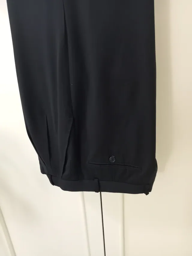 Pantaloni classici uomo neri